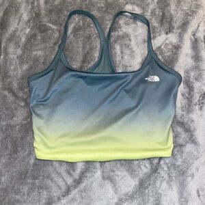 North face cropped tank